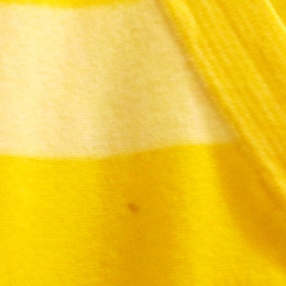 GAP Striped Cardigan Yellow/ White Button-Down - Picture 3 of 3